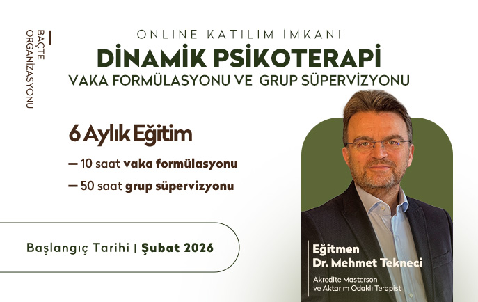 Dinamik Psikoterapi Vaka Formülasyonu ve Grup Süpervizyonu afişi